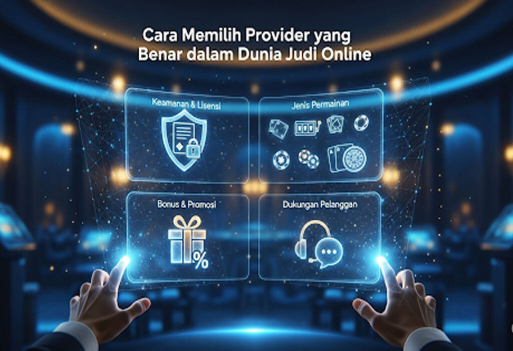 Cara Memilih Provider yang Benar dalam Dunia Judi Online