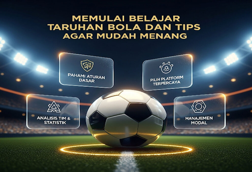 Memulai Belajar Taruhan Bola dan Tips Agar Mudah Menang
